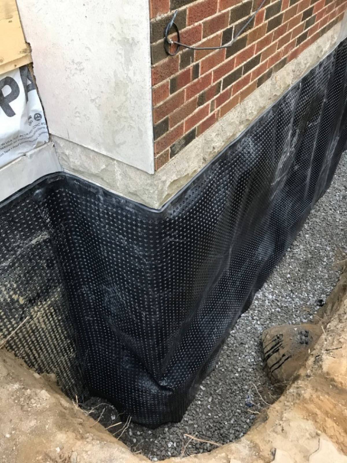 preparation for foundation waterproofing 