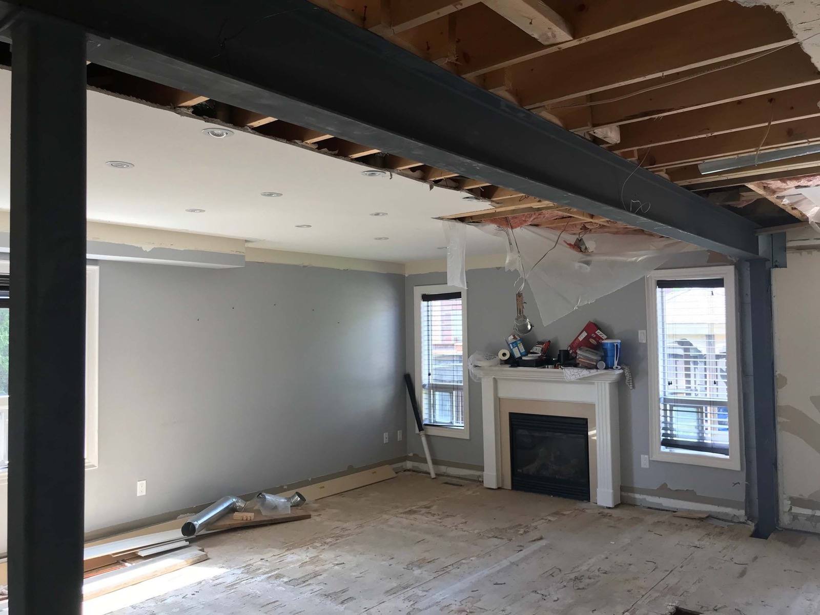 Steel beam structures