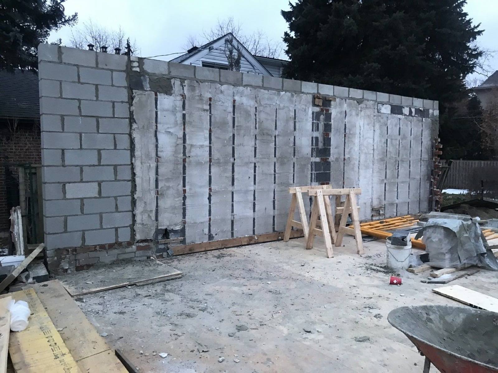 Outside house Work block