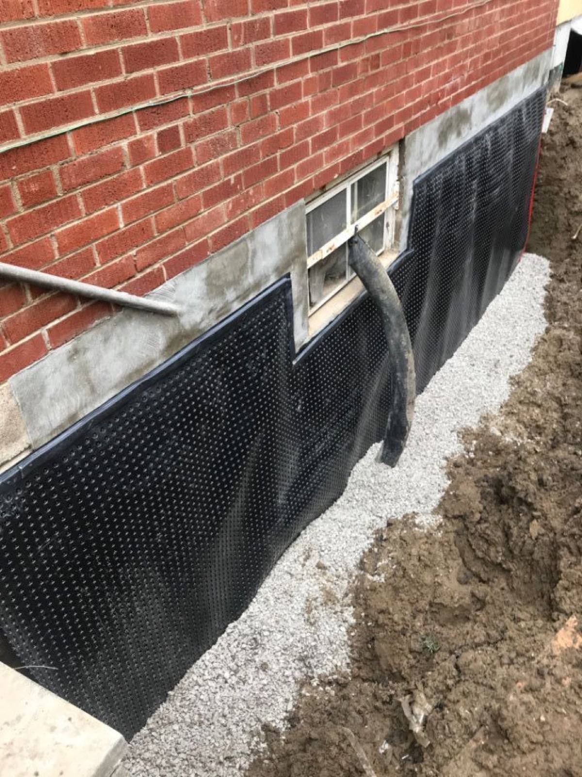 basement wall waterproofing 