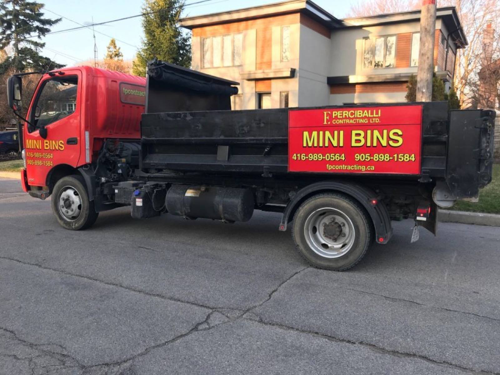 mini bin trucks