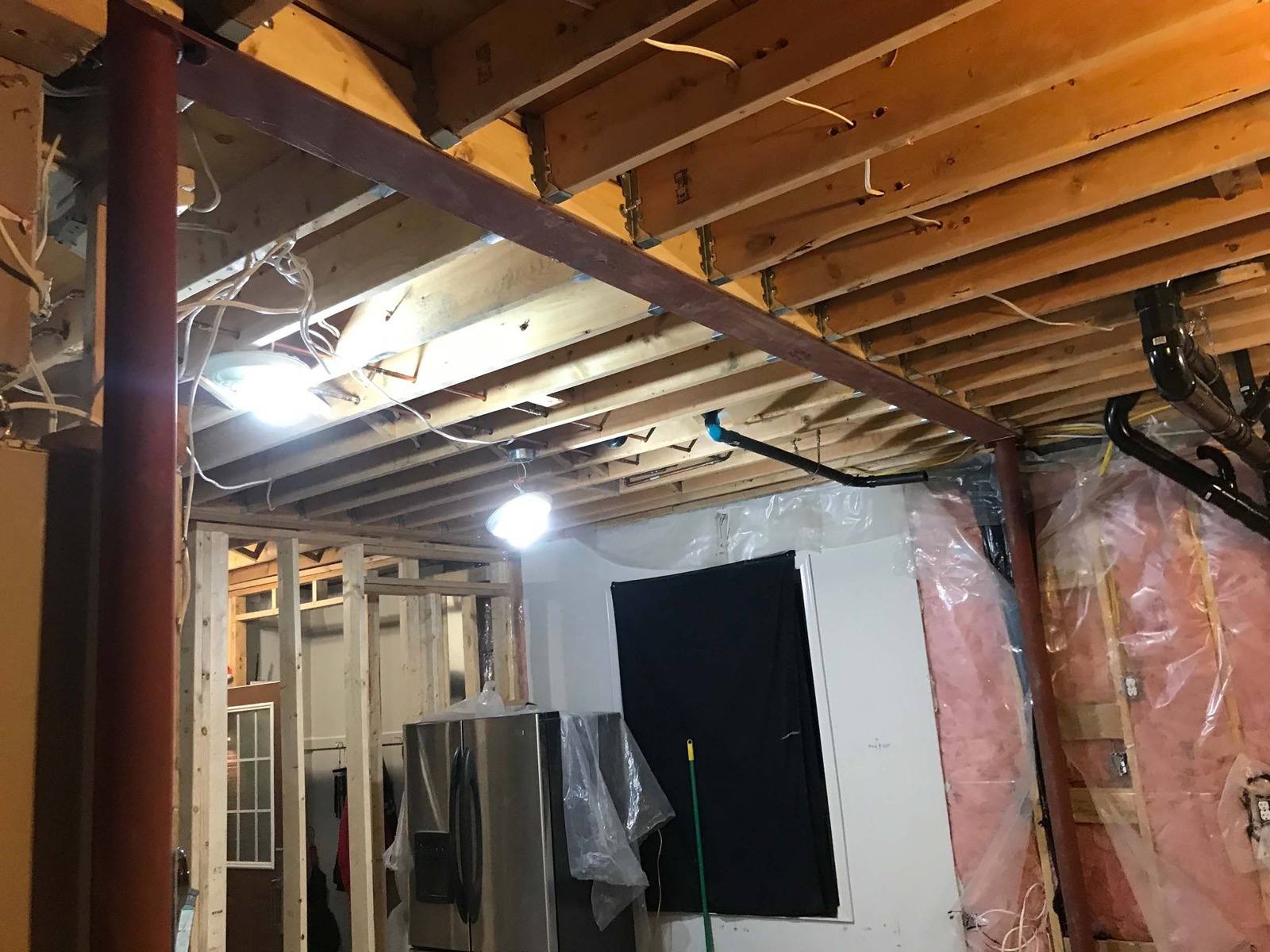 Steel beam structures
